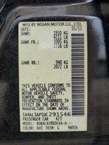 2013 NISSAN ALTIMA 2.5 - 1N4AL3AP1DC291546