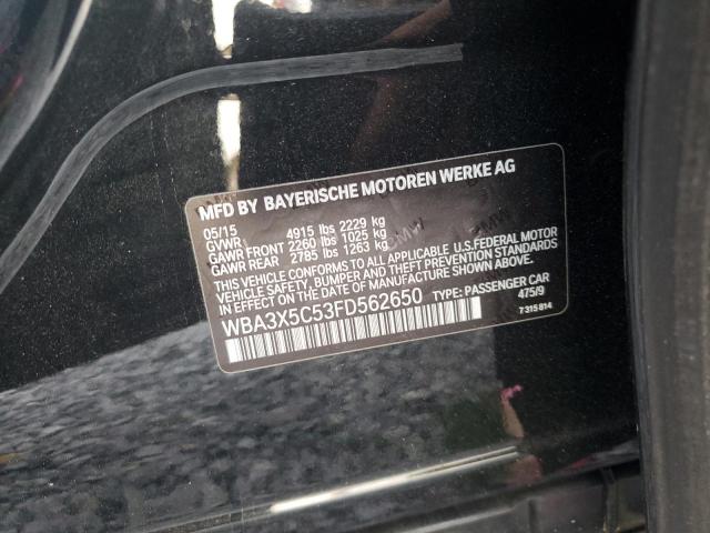 2015 BMW 328 XIGT WBA3X5C53FD562650