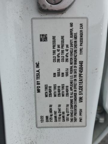2023 TESLA MODEL 3 5YJ3E1EA1PF458440