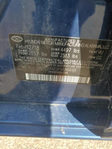 2015 HYUNDAI SONATA SE 5NPE24AF1FH186699