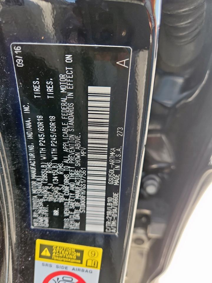 TOYOTA HIGHLANDER XLE