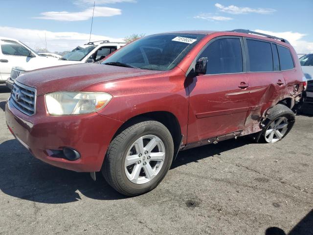 TOYOTA HIGHLANDER 2010 red 4dr spor gas 5TDZK3EH1AS018541 photo #1