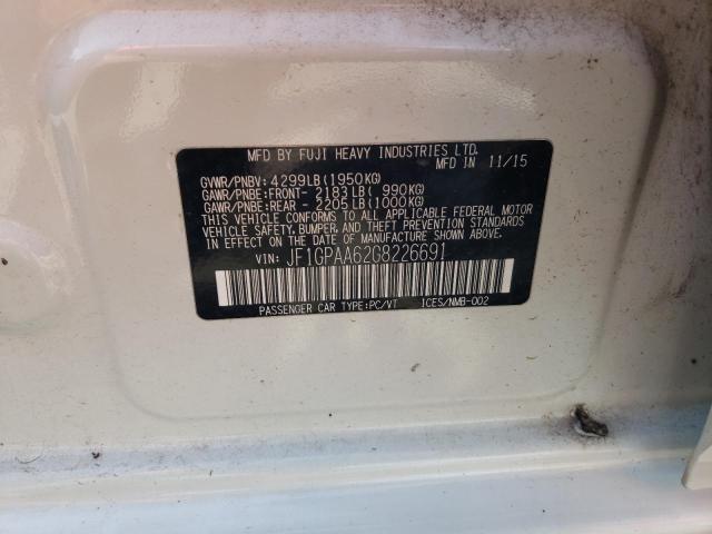 2016 SUBARU IMPREZA - JF1GPAA62G8226691