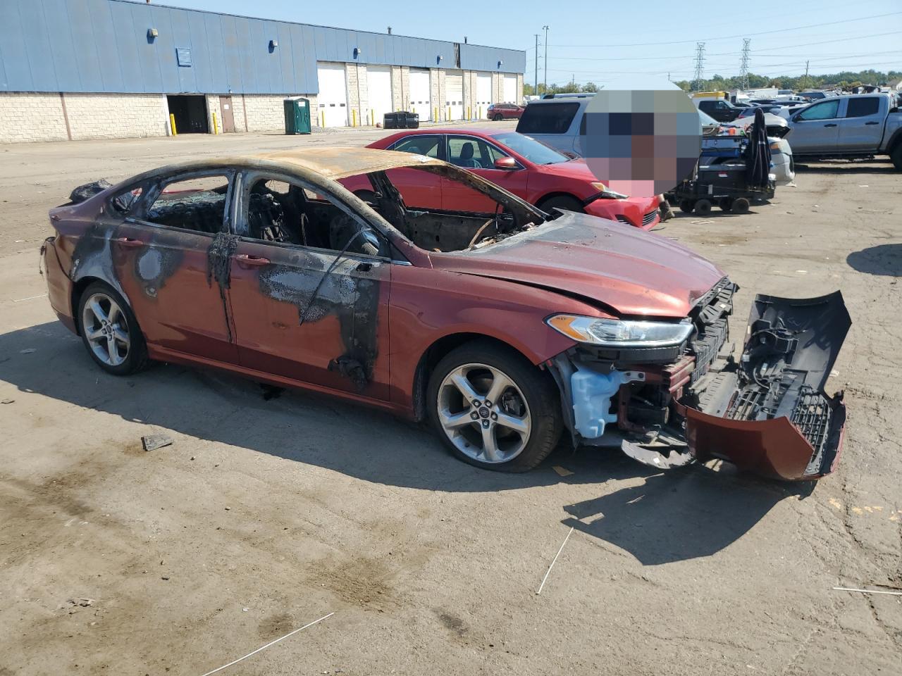 Lot #3317733113 2014 FORD FUSION SE