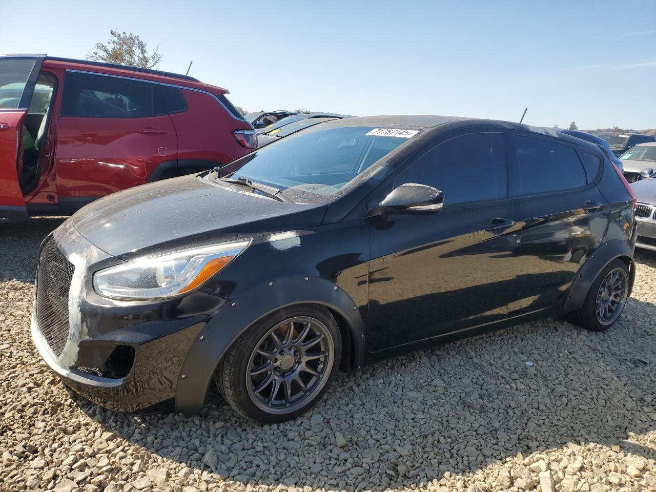 Lot #3285525351 2015 HYUNDAI ACCENT GLS