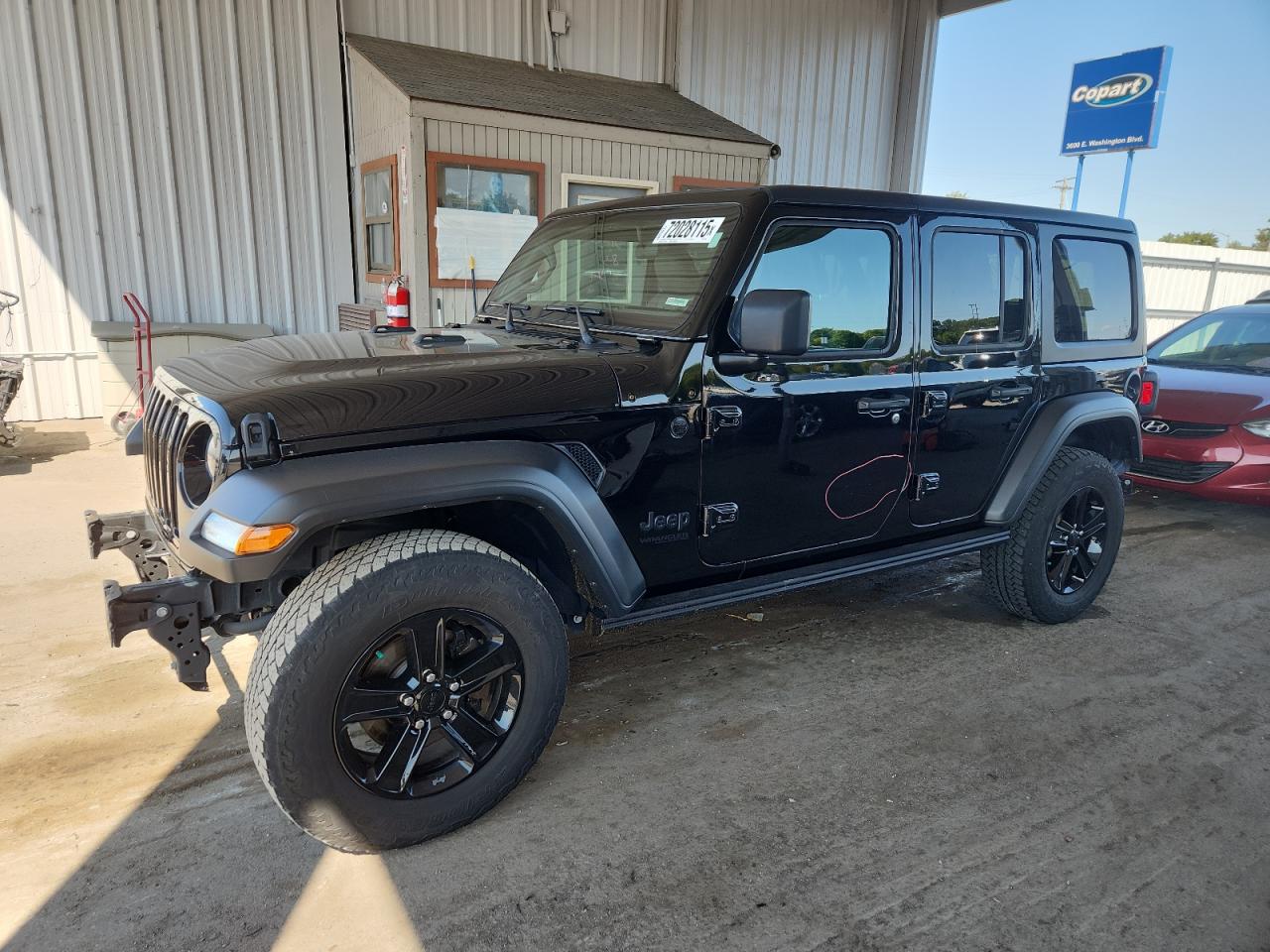 Lot #3255501042 2021 JEEP WRANGLER UNLIMITED SPORT