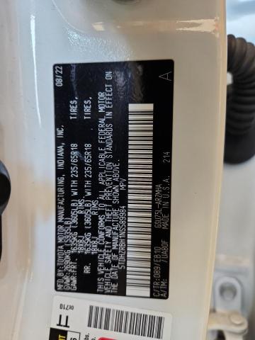 2022 TOYOTA HIGHLANDER - 5TDHZRBH1NS589984