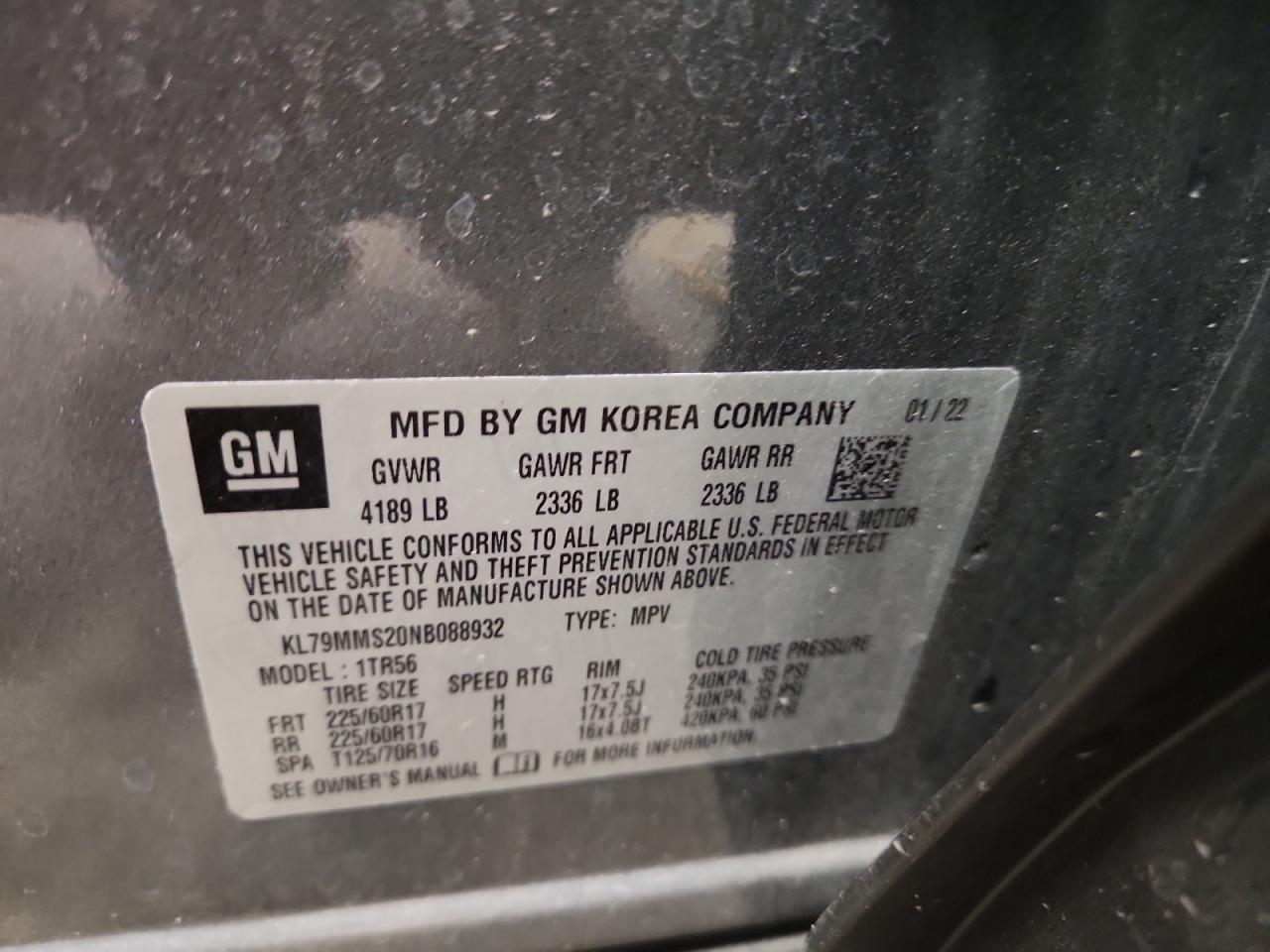 CHEVROLET TRAILBLAZER LS