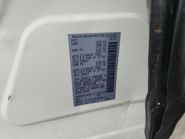 2023 NISSAN PATHFINDER 5N1DR3CA6PC225010