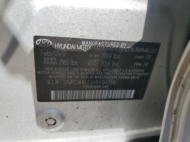 2017 HYUNDAI ELANTRA SE 5NPD84LF6HH187258