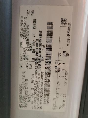 2017 FORD TRANSIT T- 1FTYR1ZM6HKB20857