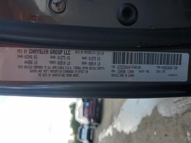 2015 DODGE CHALLENGER #3307725708