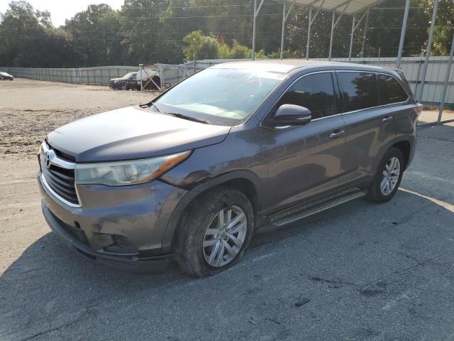 2015 TOYOTA HIGHLANDER LE 5TDZARFH6FS010284