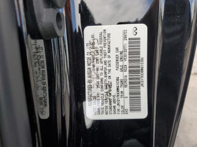 2021 INFINITI Q60 LUXE JN1EV7KKXMM410384