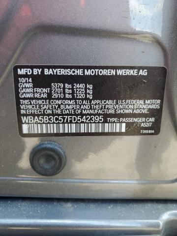2015 BMW 535 XI WBA5B3C57FD542395