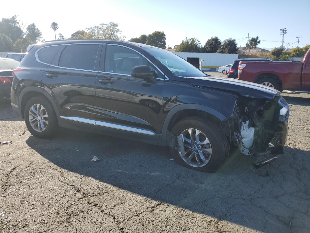 Lot #3318182946 2020 HYUNDAI SANTA FE SE