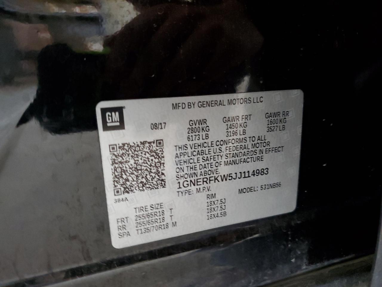 CHEVROLET TRAVERSE LS