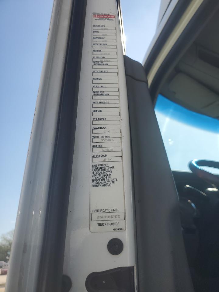 Lot #3266057327 2017 KENWORTH T680