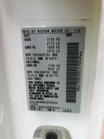 2020 NISSAN NV200 2.5S #3310557093