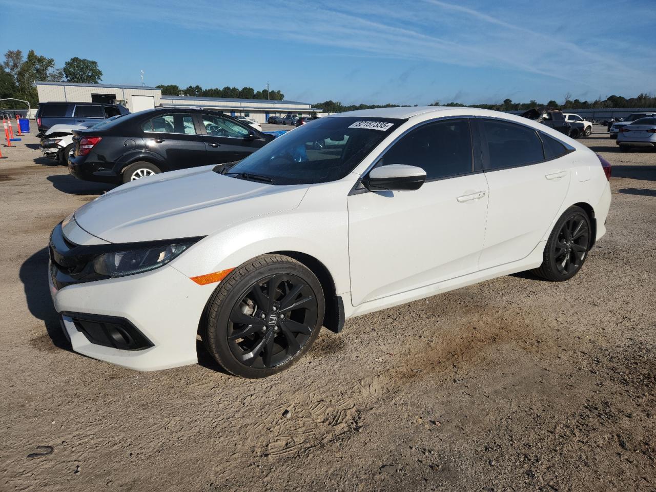 Lot #3269869682 2021 HONDA CIVIC SPORT