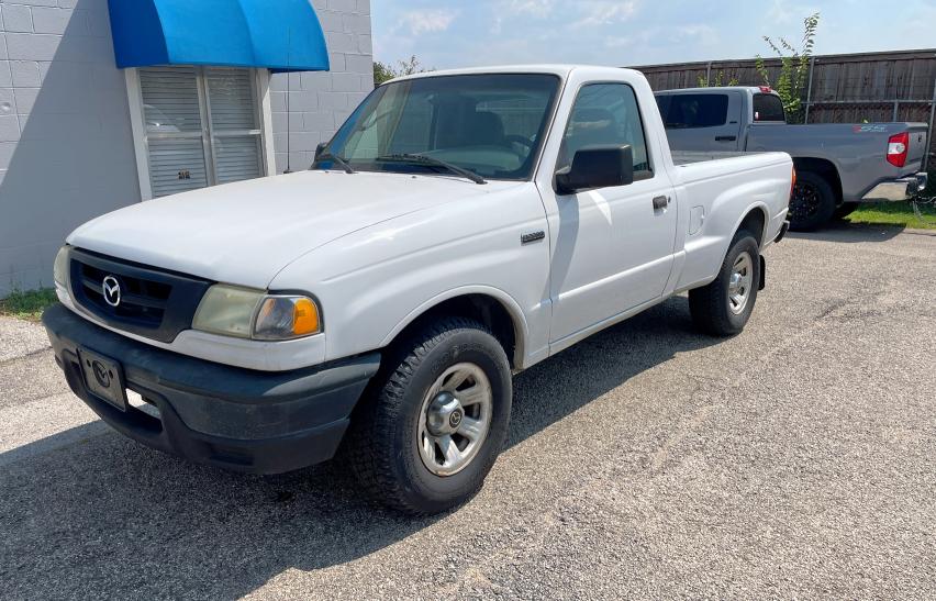 MAZDA B2300 2007 white pickup gas 4F4YR12D27PM04490 photo #3