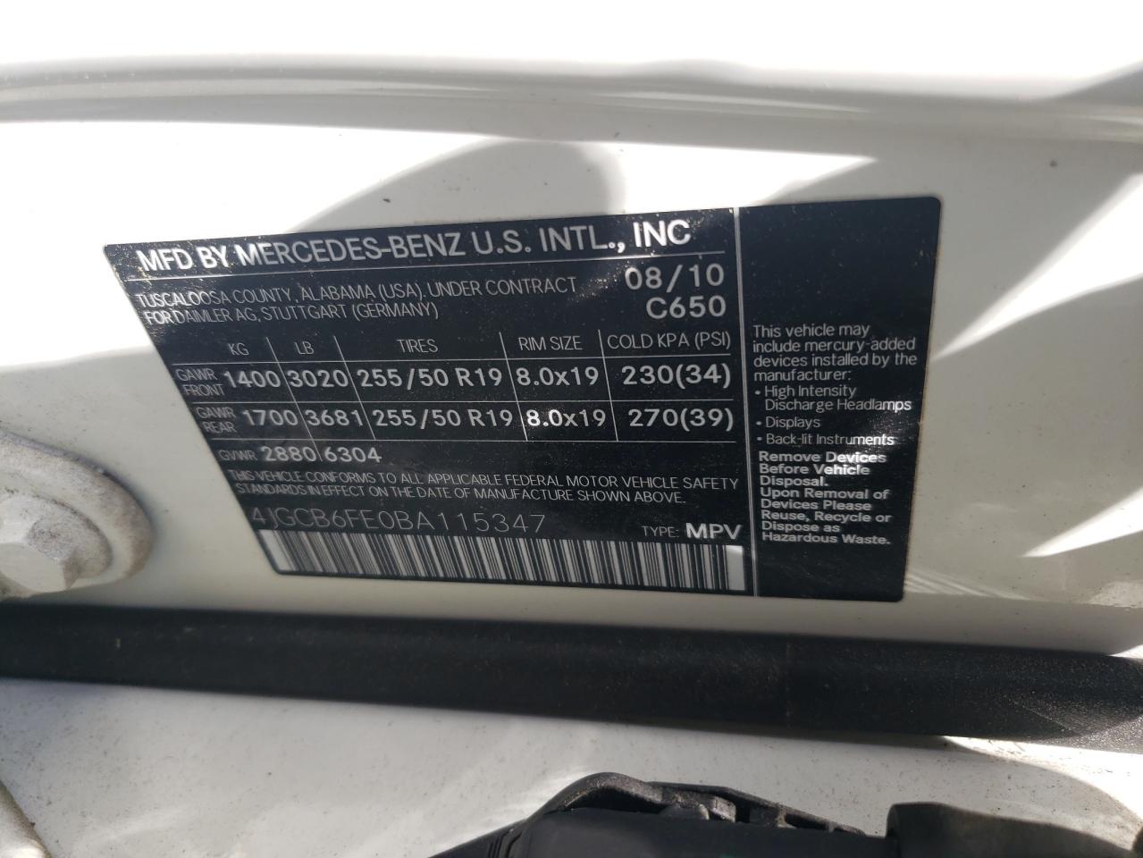 MERCEDES-BENZ R-CLASS 350 4MATIC