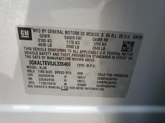 2018 GMC TERRAIN SL #3302650012