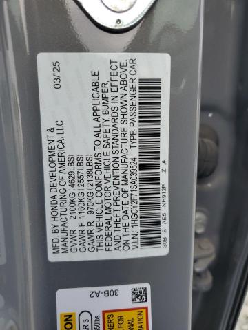 2025 HONDA ACCORD HYBRID SPORT-L 1HGCY2F71SA039524