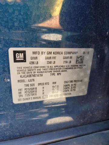 2019 BUICK ENCORE PRE KL4CJASB7KB746784
