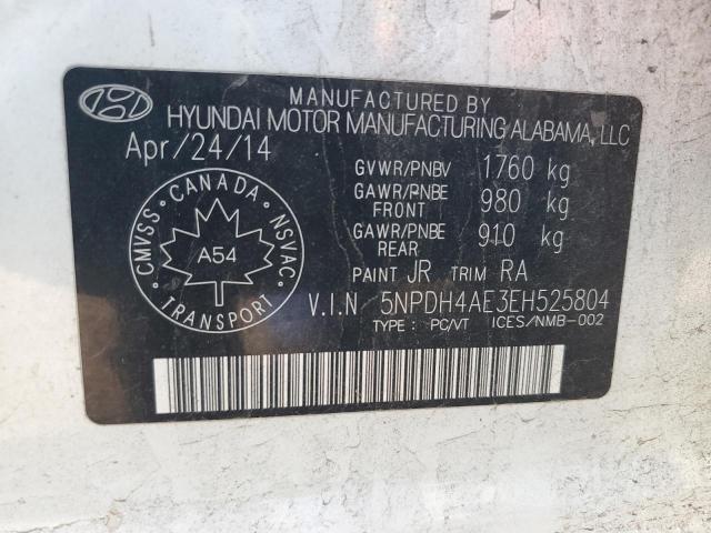 2014 HYUNDAI ELANTRA SE - 5NPDH4AE3EH525804
