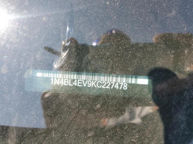 2019 NISSAN ALTIMA SL 1N4BL4EV9KC227478
