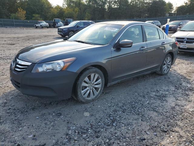HOND ACCORD EXL 2011 charcoal sedan 4d gas 1HGCP2F85BA048898 photo #1