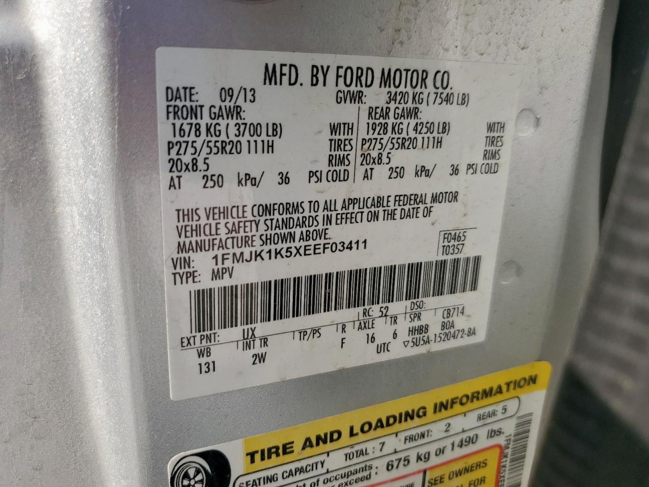 FORD EXPEDITION EL LIMITED