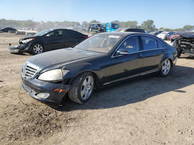 MERCEDES-BENZ S 550 4MAT 2007 black sedan 4d gas WDDNG86X57A097310 photo #1