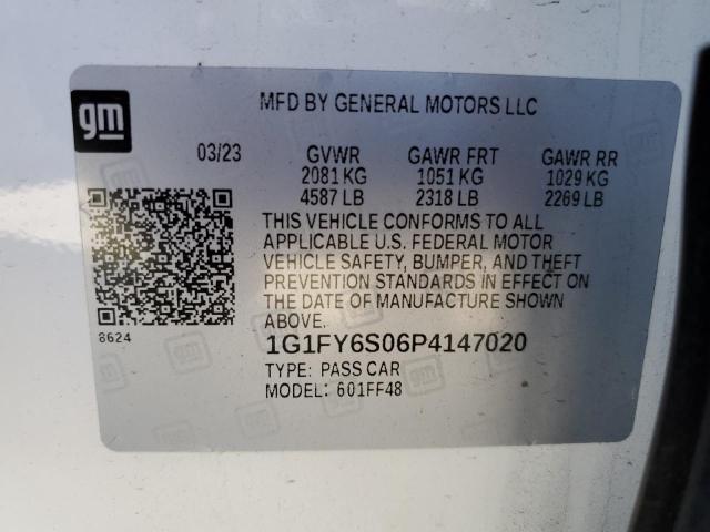 2023 CHEVROLET BOLT EUV LT 1G1FY6S06P4147020