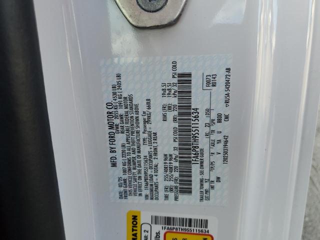 2025 FORD MUSTANG 1FA6P8TH9S5115634