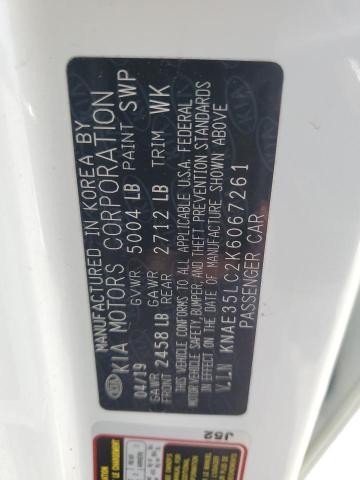 2019 KIA STINGER GT KNAE35LC2K6067261