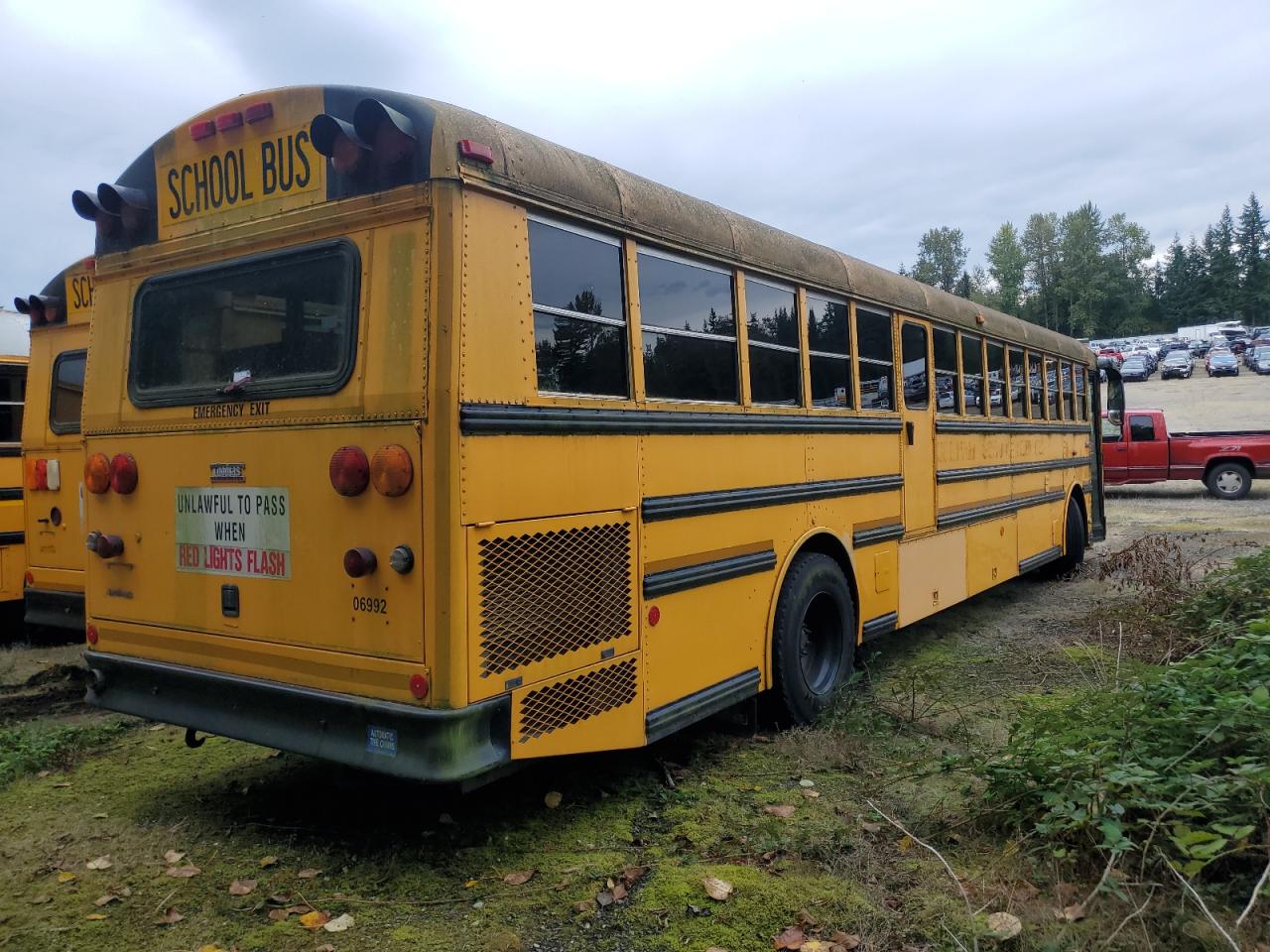 Lot #3256497677 2008 THOMAS SAF-T-LINER HDX