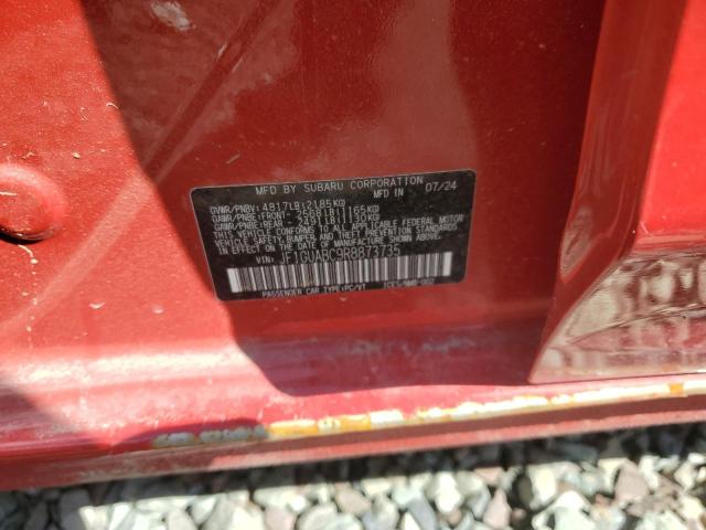 2024 SUBARU IMPREZA JF1GUABC9R8873735