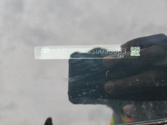 2025 TOYOTA CAMRY XSE 4T1DBADK6SU035663