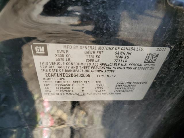 2011 CHEVROLET EQUINOX LT - 2CNFLNEC2B6432659