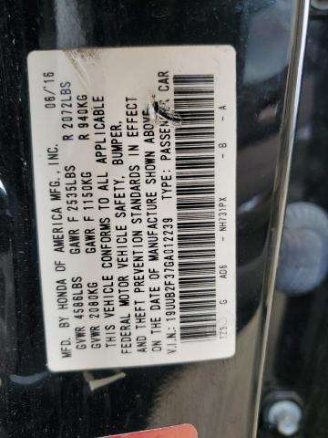 2016 ACURA TLX 19UUB2F37GA012239