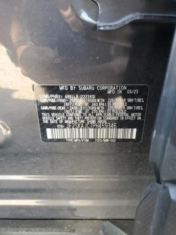 2023 SUBARU FORESTER S #3279637916