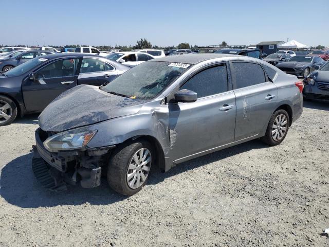 NISSAN SENTRA S 2017 silver  gas 3N1AB7AP2HY397668 photo #1