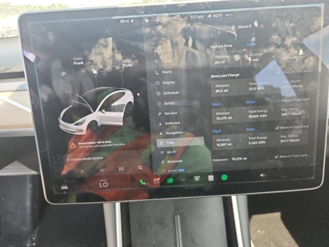 2020 TESLA 3 5YJ3E1EB8LF650733