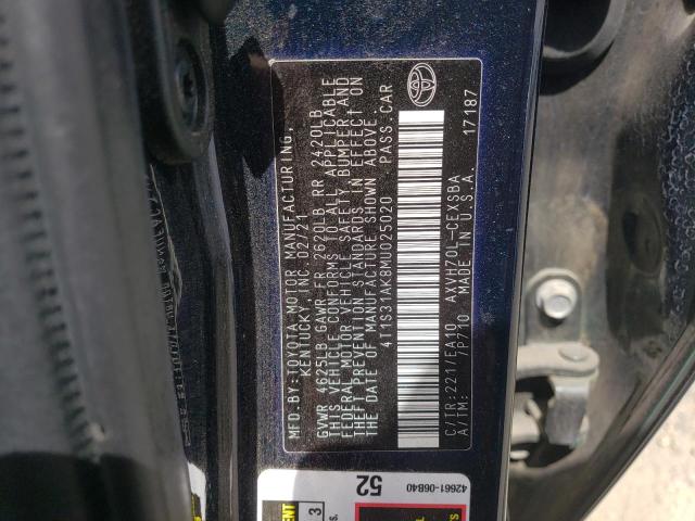 2021 TOYOTA CAMRY SE - 4T1S31AK8MU025020