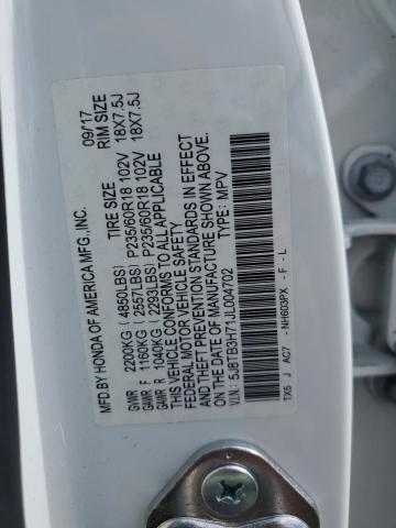 2018 ACURA RDX ADVANCE 5J8TB3H71JL004702