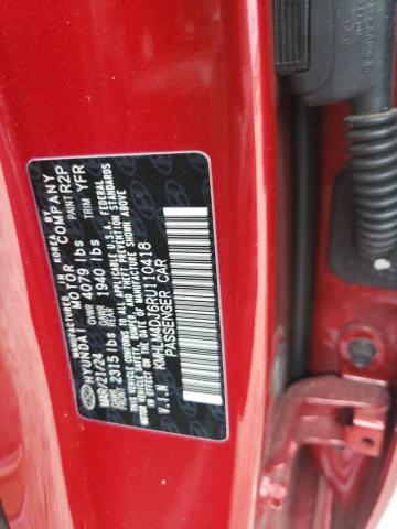 2024 HYUNDAI ELANTRA BLUE KMHLM4DJ6RU110418