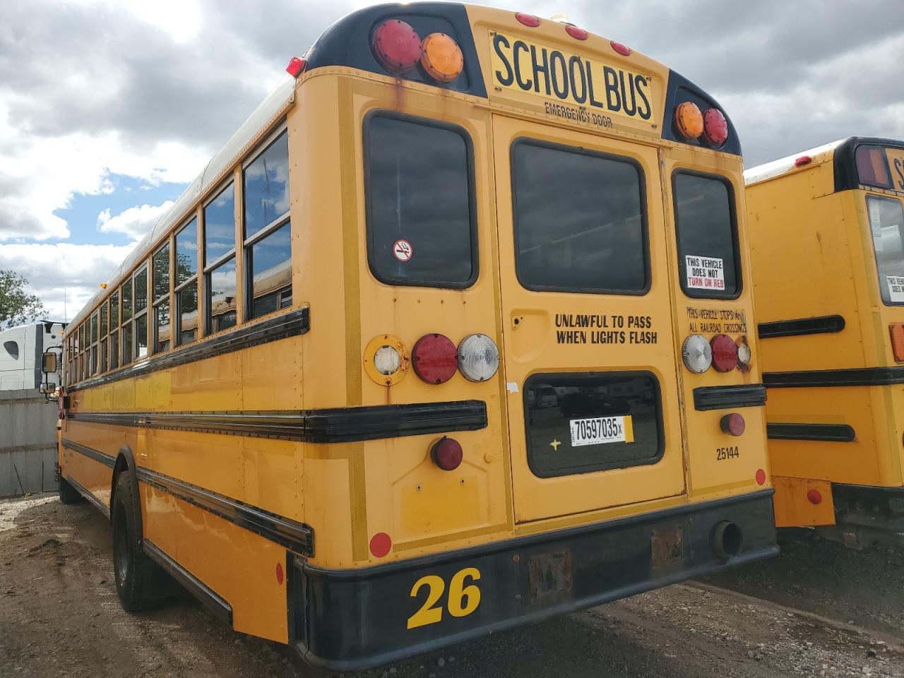 Lot #3234341049 2014 IC CORPORATION CE SERIES SCHOOL