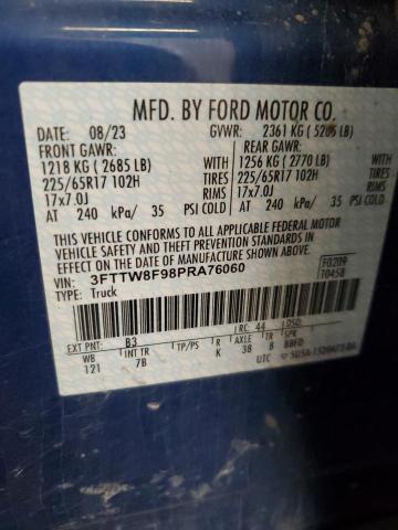 2023 FORD MAVERICK X - 3FTTW8F98PRA76060